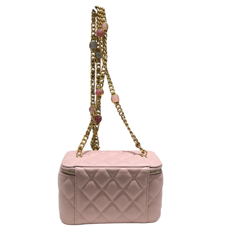 シャネル CHANEL マトラッセバニティショルダー AP2625 ピンク ラム レディース ショルダーバッグ