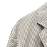 エルメス HERMES ストラップ長袖シャツジャケット ブルー コットン メンズ その他アウター