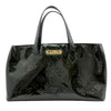 ルイ・ヴィトン LOUIS VUITTON ウィルシャーPM M93684 ブルーニュイ モノグラム・ヴェルニ レディース ハンドバッグ