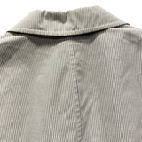 エルメス HERMES ストラップ長袖シャツジャケット ブルー コットン メンズ その他アウター