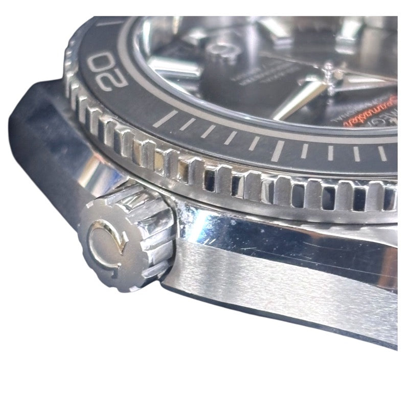 オメガ OMEGA シーマスタープラネットオーシャン600M コーアクシャル クロノメーター 232.30.38.20.01.001 ブラック SS メンズ 腕時計