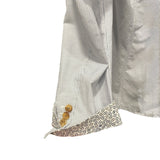 エルメス HERMES ストラップ長袖シャツジャケット ブルー コットン メンズ その他アウター