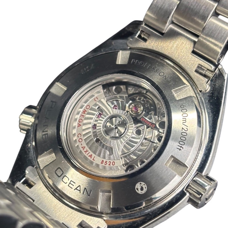 オメガ OMEGA シーマスタープラネットオーシャン600M コーアクシャル クロノメーター 232.30.38.20.01.001 ブラック SS メンズ 腕時計