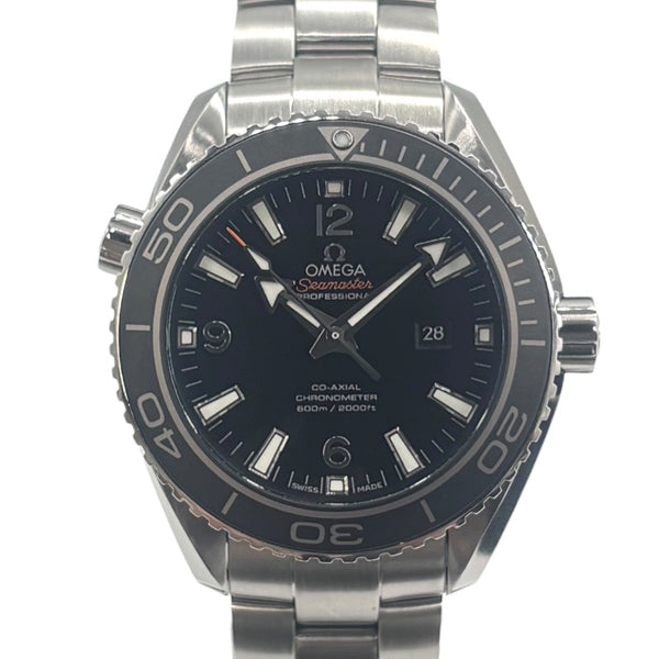 オメガ OMEGA シーマスタープラネットオーシャン600M コーアクシャル クロノメーター 232.30.38.20.01.001 ブラック SS メンズ 腕時計