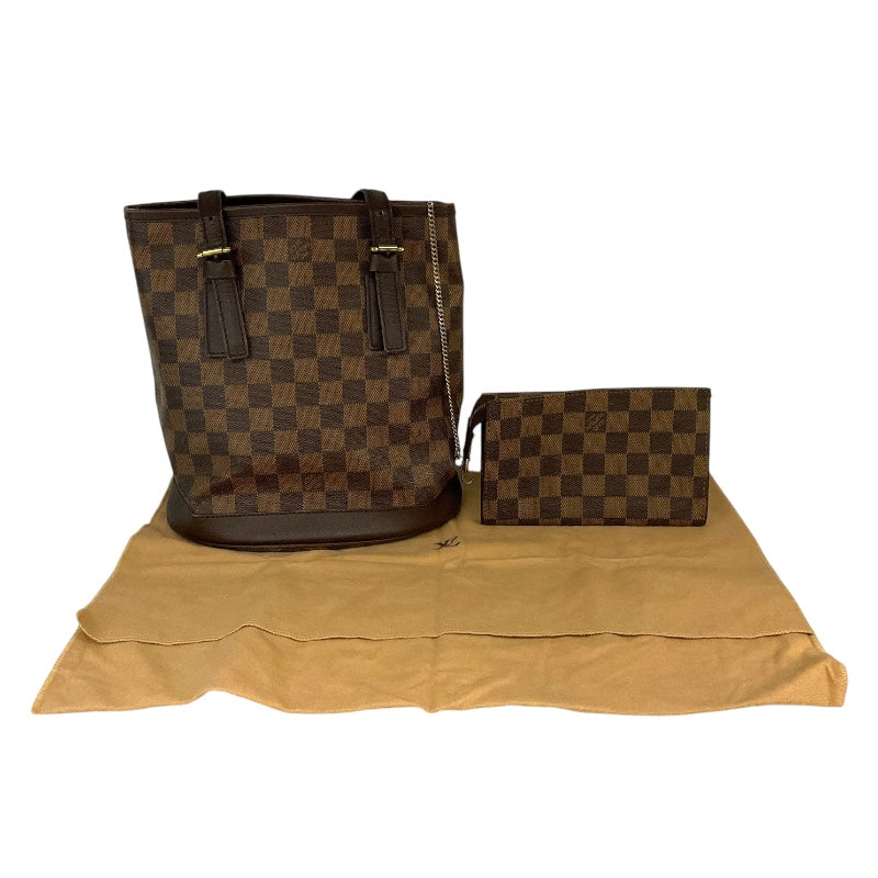 ルイ・ヴィトン LOUIS VUITTON マレ N42240 ブラウン/ゴールド金具 ダミエキャンバス レディース トートバッグ