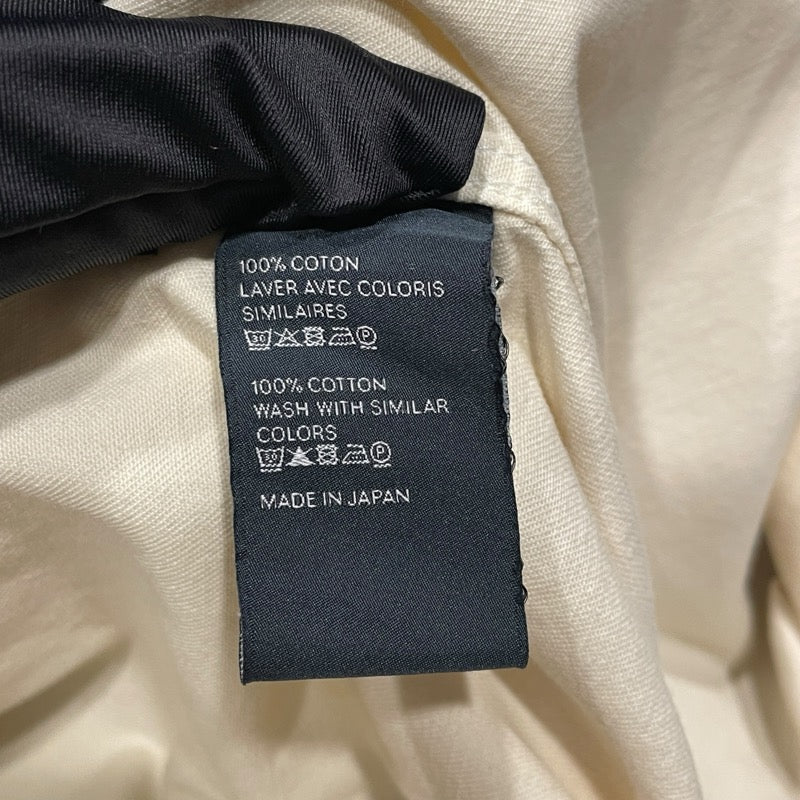 セリーヌ CELINE デニム切替ウエスタンシャツ 2T227362M アイボリー コットン メンズ 長袖シャツ