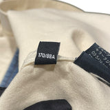 セリーヌ CELINE デニム切替ウエスタンシャツ 2T227362M アイボリー コットン メンズ 長袖シャツ