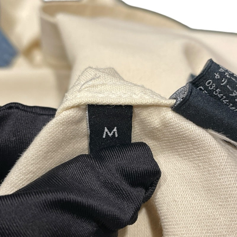 セリーヌ CELINE デニム切替ウエスタンシャツ 2T227362M アイボリー コットン メンズ 長袖シャツ