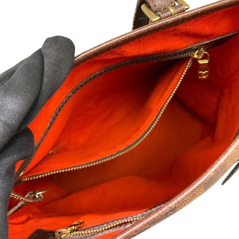 ルイ・ヴィトン LOUIS VUITTON マレ N42240 ブラウン/ゴールド金具 ダミエキャンバス レディース トートバッグ