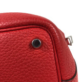 エルメス HERMES ピコタンロックPM X刻 ルージュトマト シルバー金具 トリヨンクレマンス レディース ハンドバッグ