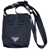 プラダ PRADA ﾅｲﾛﾝ ﾌｫﾝｹｰｽ ブラック ﾅｲﾛﾝ レディース ショルダーバッグ