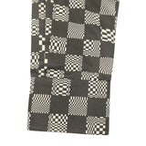 ルイ・ヴィトン LOUIS VUITTON ダミエディストーテッド長袖シャツ HKS71W ブラック コットン メンズ 長袖シャツ