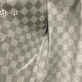 ルイ・ヴィトン LOUIS VUITTON ダミエディストーテッド長袖シャツ HKS71W ブラック コットン メンズ 長袖シャツ