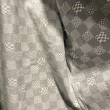 ルイ・ヴィトン LOUIS VUITTON ダミエディストーテッド長袖シャツ HKS71W ブラック コットン メンズ 長袖シャツ