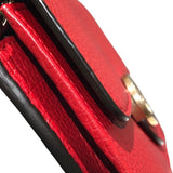 グッチ GUCCI インターロッキングGチェーンウォレット 510314 レッド レザー レディース ショルダーバッグ