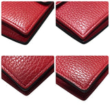 グッチ GUCCI インターロッキングGチェーンウォレット 510314 レッド レザー レディース ショルダーバッグ