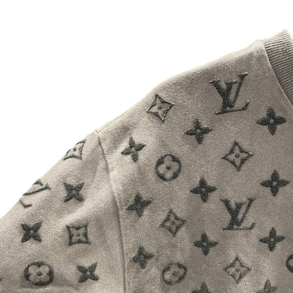 ルイ・ヴィトン LOUIS VUITTON モノグラム総柄半袖Tシャツ HIY74W グレー コットン メンズ 半袖Ｔシャツ