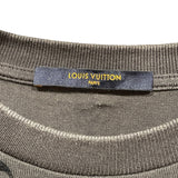 ルイ・ヴィトン LOUIS VUITTON モノグラム総柄半袖Tシャツ HIY74W グレー コットン メンズ 半袖Ｔシャツ