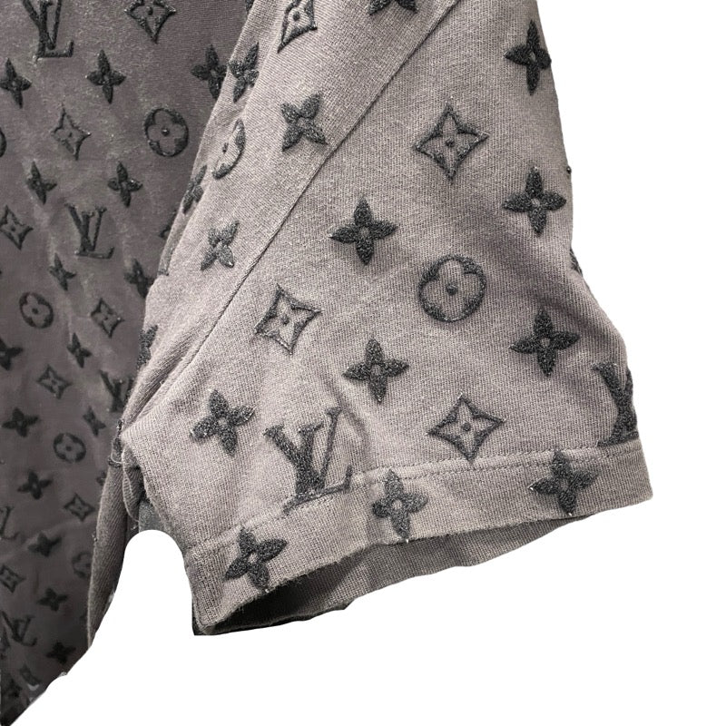 ルイ・ヴィトン LOUIS VUITTON モノグラム総柄半袖Tシャツ HIY74W グレー コットン メンズ 半袖Ｔシャツ