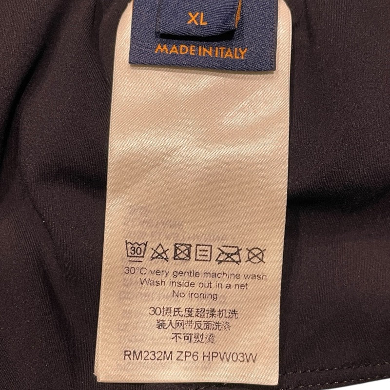 ルイ・ヴィトン LOUIS VUITTON モノグラム総柄スイムハーフパンツ HPW03W ブルー ポリアミド メンズ ショートパンツ