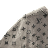 ルイ・ヴィトン LOUIS VUITTON モノグラム総柄半袖Tシャツ HIY74W グレー コットン メンズ 半袖Ｔシャツ