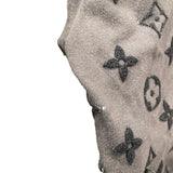 ルイ・ヴィトン LOUIS VUITTON モノグラム総柄半袖Tシャツ HIY74W グレー コットン メンズ 半袖Ｔシャツ