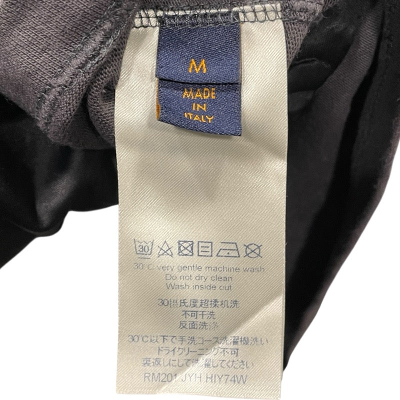 ルイ・ヴィトン LOUIS VUITTON モノグラム総柄半袖Tシャツ HIY74W グレー コットン メンズ 半袖Ｔシャツ