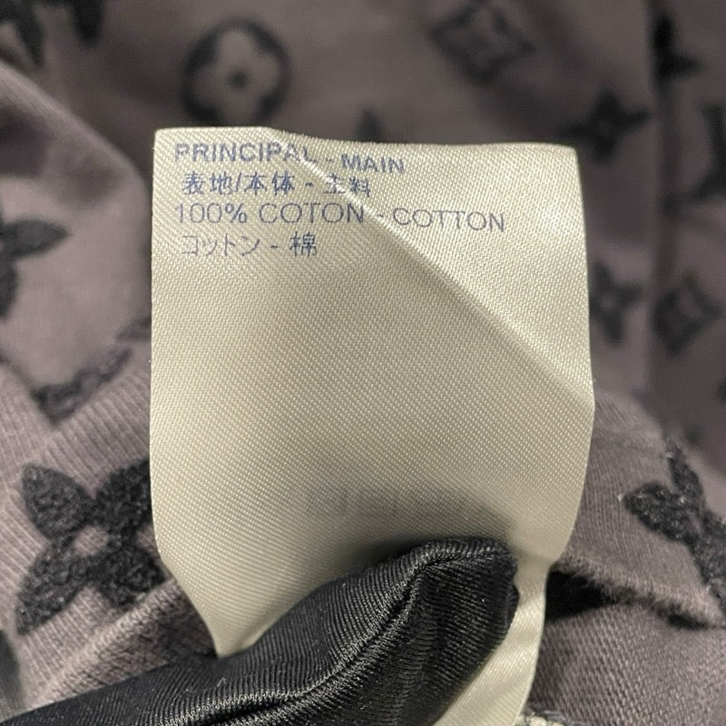 ルイ・ヴィトン LOUIS VUITTON モノグラム総柄半袖Tシャツ HIY74W グレー コットン メンズ 半袖Ｔシャツ