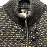 シャネル CHANEL ツイードニットジャケット P39234 ブラック モヘア レディース その他アウター