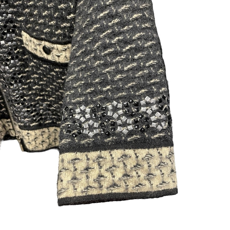 シャネル CHANEL ツイードニットジャケット P39234 ブラック モヘア レディース その他アウター