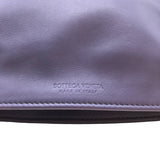 ボッテガ・ヴェネタ BOTTEGA VENETA ミニ ザ ツイストバッグ パープル SV金具 レザー ユニセックス ハンドバッグ