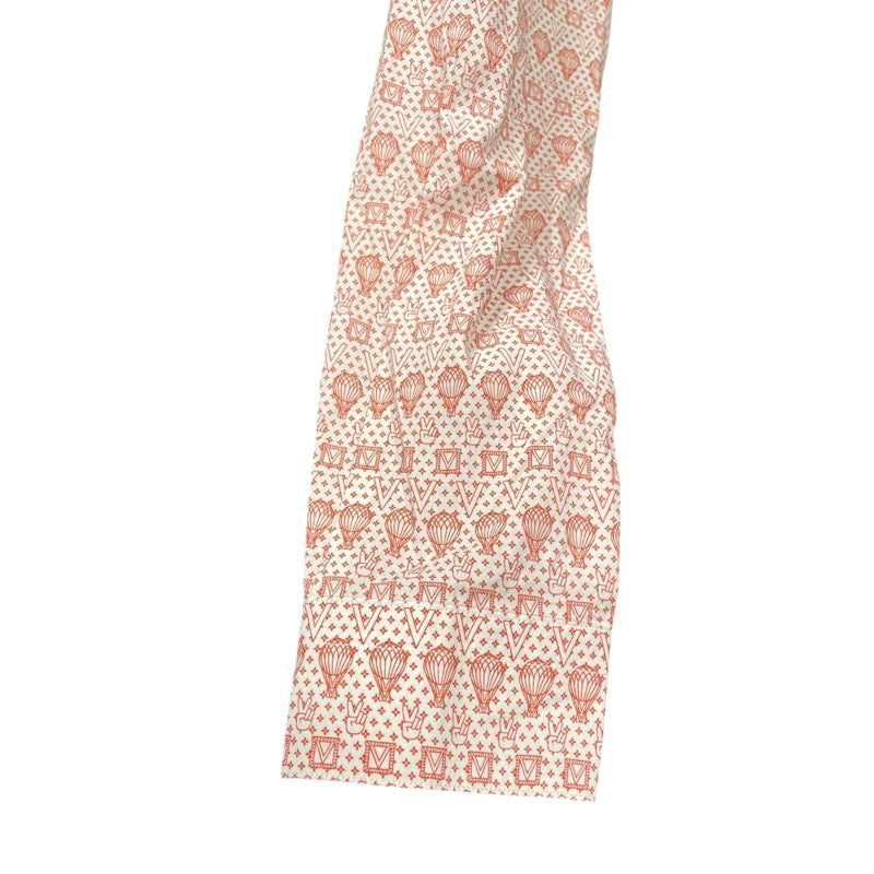 ルイ・ヴィトン LOUIS VUITTON 気球ピースロゴ長袖シャツ H6S11WBZH レッド コットン メンズ 長袖シャツ