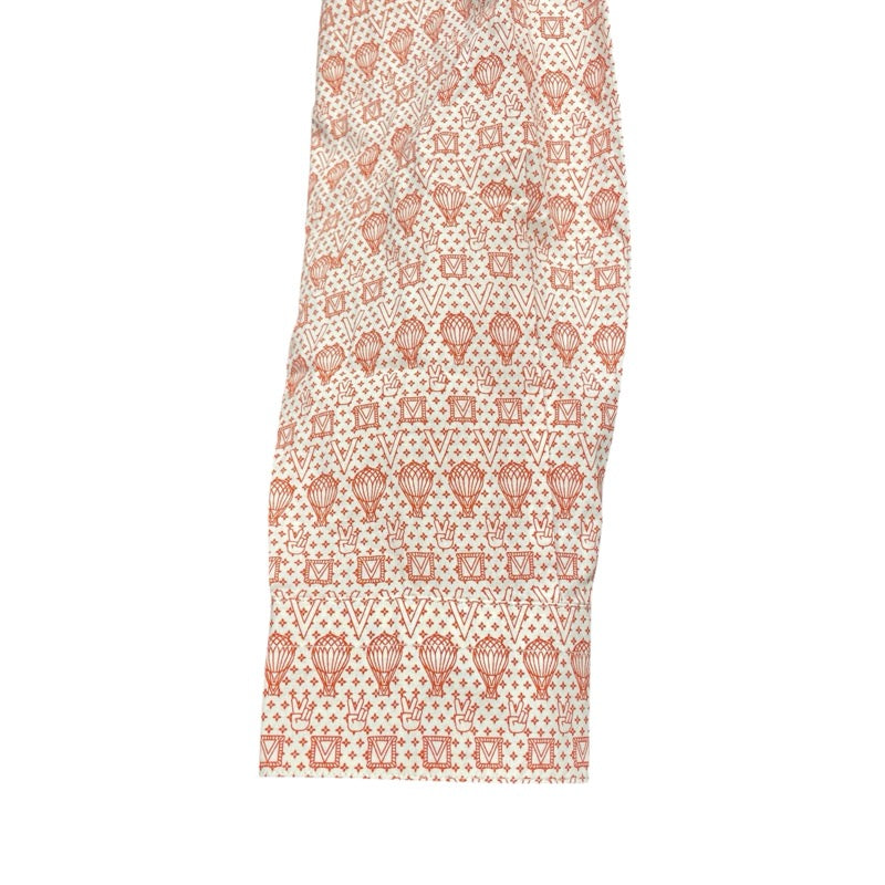 ルイ・ヴィトン LOUIS VUITTON 気球ピースロゴ長袖シャツ H6S11WBZH レッド コットン メンズ 長袖シャツ