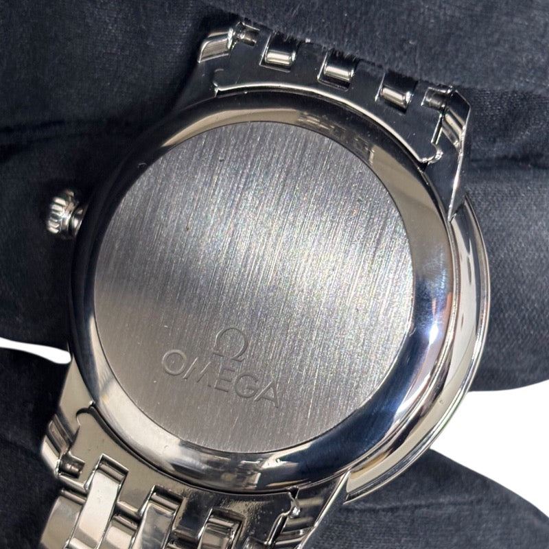 オメガ OMEGA デビルプレステージ コーアクシャル クロノメーター 424.10.37.20.01.001 ブラック SS メンズ 腕時計