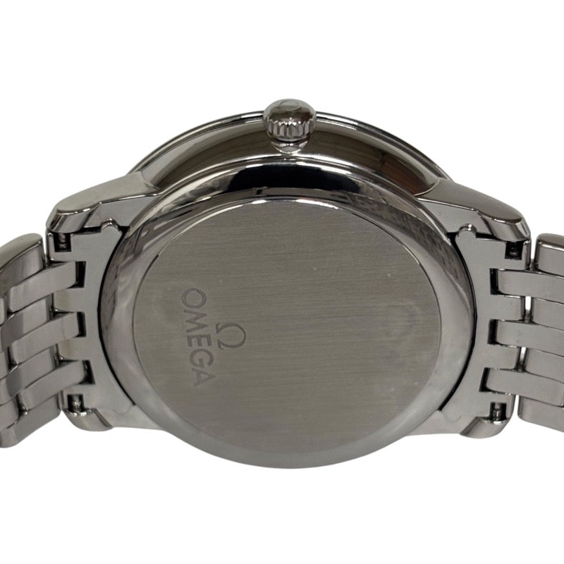 オメガ OMEGA デビルプレステージ コーアクシャル クロノメーター 424.10.37.20.01.001 ブラック SS メンズ 腕時計