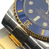 ロレックス ROLEX サブマリーナ― デイト V番 116613G LB ブルー SS/K18YG メンズ 腕時計