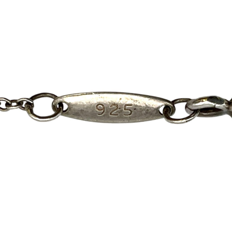 ティファニー TIFFANY＆CO ティドロップクロスネックレス シルバー SV925 ジュエリー