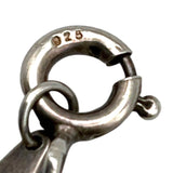 ティファニー TIFFANY＆CO ティドロップクロスネックレス シルバー SV925 ジュエリー