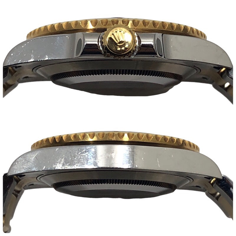 ロレックス ROLEX サブマリーナ― デイト V番 116613G LB ブルー SS