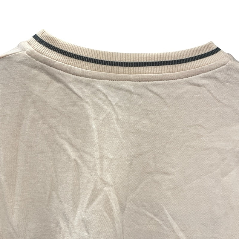 フェンディ FENDI ロゴ刺繍半袖Tシャツ FS7254 ピンク コットン レディース 半袖Ｔシャツ