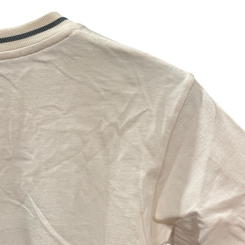 フェンディ FENDI ロゴ刺繍半袖Tシャツ FS7254 ピンク コットン レディース 半袖Ｔシャツ