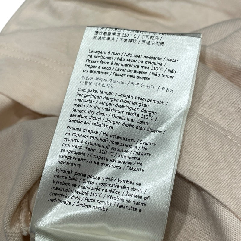 フェンディ FENDI ロゴ刺繍半袖Tシャツ FS7254 ピンク コットン レディース 半袖Ｔシャツ
