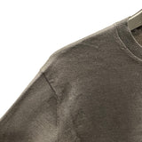 プラダ PRADA クールネック長袖ニットシャツ DNA641 ブラック コットン メンズ ニット