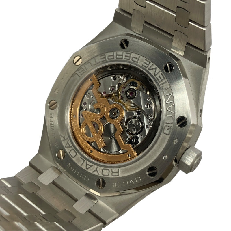 オーデマ・ピゲ AUDEMARS PIGUET ロイヤルオーク パーペチュアルカレンダー 26611PT.OO.1220PT.01 イエロー Pt950 自動巻き メンズ 腕時計