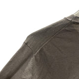 プラダ PRADA クールネック長袖ニットシャツ DNA641 ブラック コットン メンズ ニット