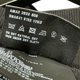 プラダ PRADA クールネック長袖ニットシャツ DNA641 ブラック コットン メンズ ニット