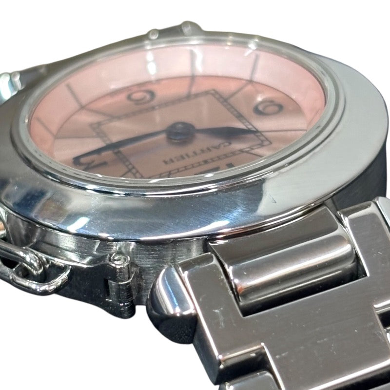カルティエ Cartier ミスパシャ W3140008 ピンク SS レディース 腕時計