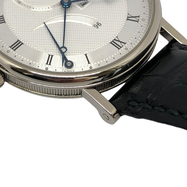 ブレゲ Breguet クラシック 5277 5277BB/12/9V6 ホワイト K18WG/革ベルト 手巻き メンズ 腕時計