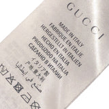 グッチ GUCCI メタルロゴプリントTシャツ 493117 M ブラック コットン メンズ 半袖Ｔシャツ