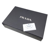 プラダ PRADA トライアングル クラッチバッグ 1NE039 ブラック ナッパレザー メンズ クラッチバッグ